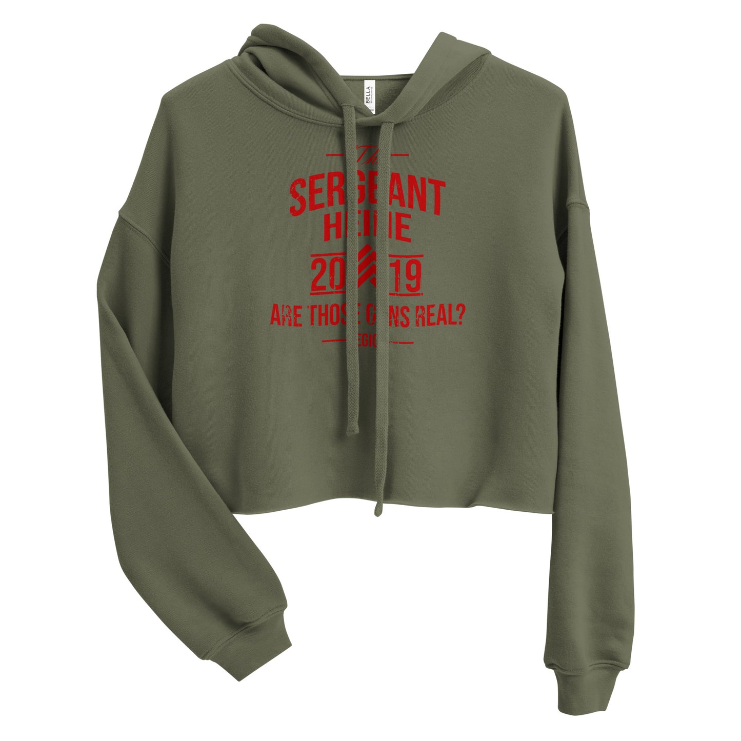 Momma Sarge's Crop Hoodie