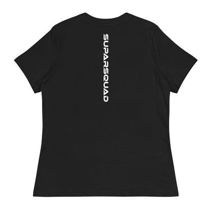 Black S Women's Relaxed T-Shirt