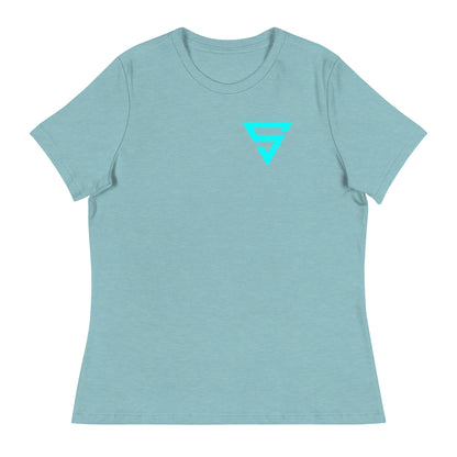 Lightning Blue S Women's Relaxed T-Shirt