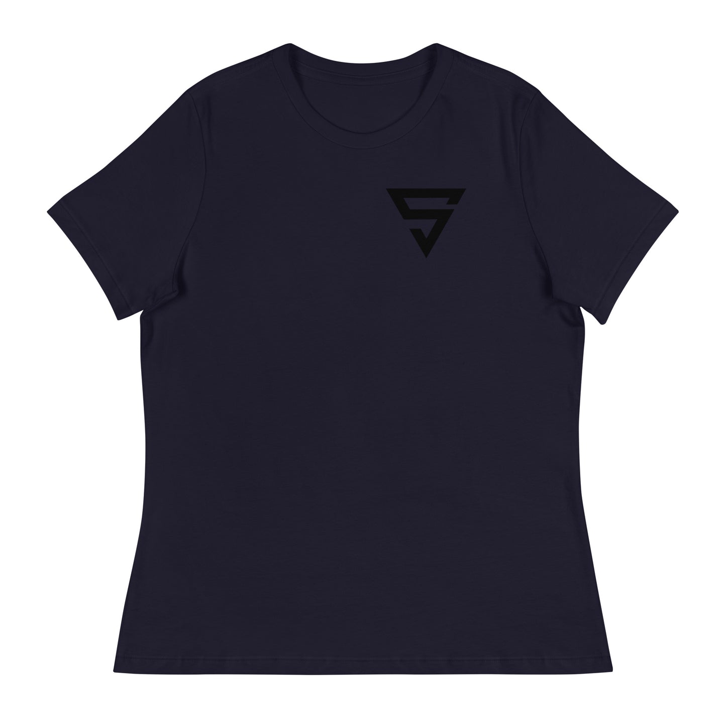 Black S Women's Relaxed T-Shirt