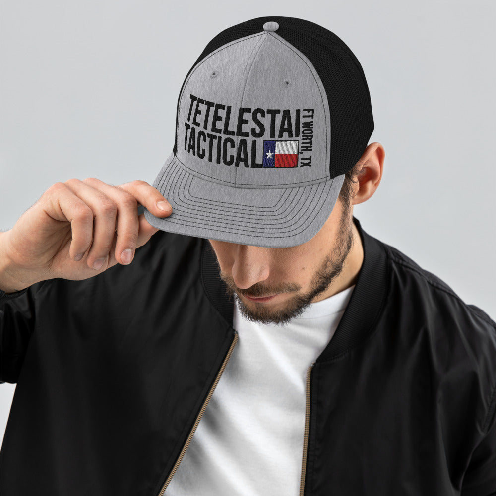 Tetelestai Tactical trucker Hat