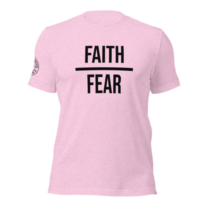 Faith OVER Fear T-shirt - Unisex