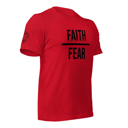 Faith OVER Fear T-shirt - Unisex