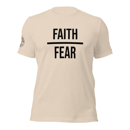 Faith OVER Fear T-shirt - Unisex